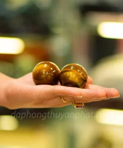 Bi Lăn Tay Thạch Anh Mắt Hổ Nâu Vàng - M0522