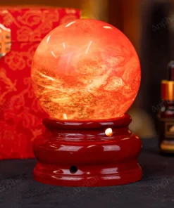 Quả Cầu Đá Núi Lửa Đỏ - 0,62kg - M21570620