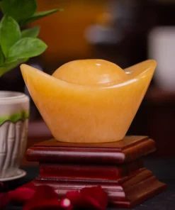 Kim Nguyên Bảo (Thỏi Vàng) Ngọc Hoàng Long 15cm - M1431 (Mẫu 5)