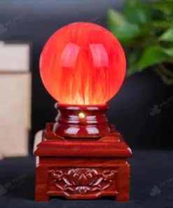 Quả Cầu Đá Núi Lửa Đỏ - 1,98 Kg - M2157198