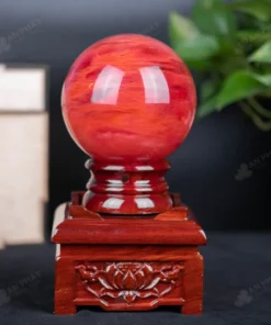 Quả Cầu Đá Núi Lửa Đỏ - 1,98 Kg - M2157198