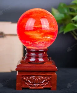 Quả Cầu Đá Núi Lửa Đỏ - 2,86 Kg - M2157286