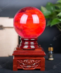 Quả Cầu Đá Núi Lửa Đỏ - 2,86 Kg - M2157286