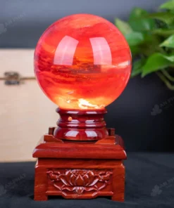 Quả Cầu Đá Núi Lửa Đỏ - 3,42 Kg - M2157342