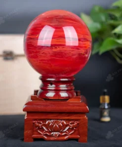 Quả Cầu Đá Núi Lửa Đỏ - 3,42 Kg - M2157342