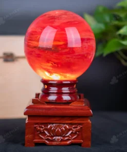 Quả Cầu Đá Núi Lửa Đỏ - 3,42 Kg - M2157342