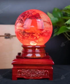 Quả Cầu Đá Núi Lửa Đỏ - 4,0 Kg - M215740