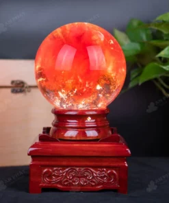 Quả Cầu Đá Núi Lửa Đỏ - 4,0 Kg - M215740