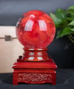 Quả Cầu Đá Núi Lửa Đỏ - 4,0 Kg - M215740