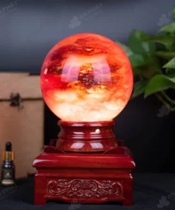Quả Cầu Đá Núi Lửa Đỏ - 4,22 Kg - M2157422