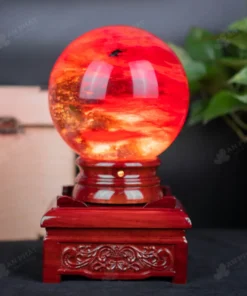 Quả Cầu Đá Núi Lửa Đỏ - 4,6 Kg - M215746