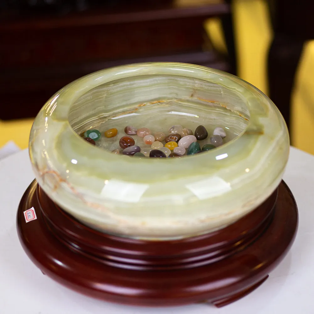 MINH ĐƯỜNG TỤ THỦY ĐÁ ONYX XANH 8Kg M22771