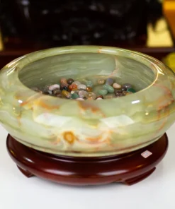 MINH ĐƯỜNG TỤ THỦY ĐÁ ONYX XANH 17,2Kg - M22781