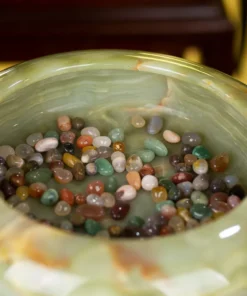 MINH ĐƯỜNG TỤ THỦY ĐÁ ONYX XANH 17,2Kg - M22781