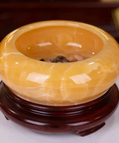 MINH ĐƯỜNG TỤ THỦY ĐÁ ONYX VÀNG 8,5Kg - M22772