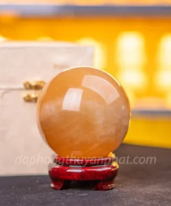 Quả Cầu Phong Thuỷ Canxit Vàng 1.59kg - M16604