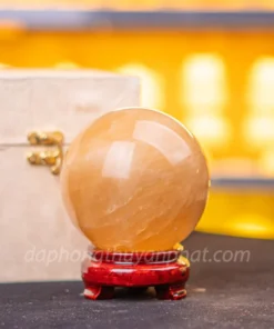 Quả Cầu Phong Thuỷ Canxit Vàng 1,62kg - M16603