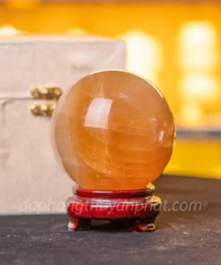 Quả Cầu Phong Thuỷ Canxit Vàng 1.56kg - M16607