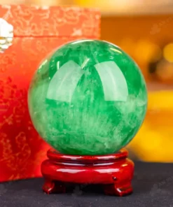 Quả Cầu Thạch Anh Xanh - Fluorite Xanh - 1,66kg - M1879166