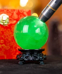 Quả Cầu Thạch Anh Xanh - Fluorite Xanh 4A - 0,78kg - M1879078