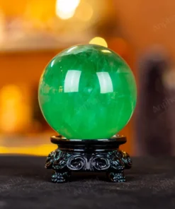 Quả Cầu Thạch Anh Xanh - Fluorite Xanh 4A - 0,78kg - M1879078