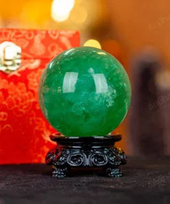 Quả Cầu Thạch Anh Xanh - Fluorite Xanh 4A - 0,79kg - M18790790