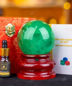 Quả Cầu Thạch Anh Xanh - Fluorite Xanh - 0,86kg - M1879086