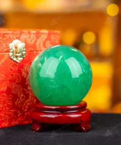 Quả Cầu Thạch Anh Xanh - Fluorite Xanh - 0,87kg - M1879087