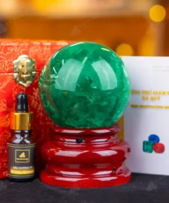 Quả Cầu Thạch Anh Xanh - Fluorite Xanh - 0,99kg - M1879099