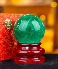 Quả Cầu Thạch Anh Xanh - Fluorite Xanh - 0,99kg - M1879099