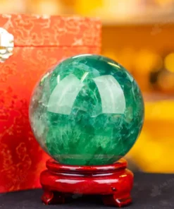 Quả Cầu Thạch Anh Xanh - Fluorite Xanh - 1,47kg - M1879147