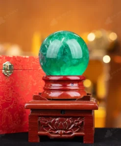 Quả Cầu Thạch Anh Xanh - Fluorite Xanh - 1,47kg - M1879147