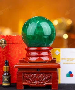 Quả Cầu Thạch Anh Xanh - Fluorite Xanh - 1,8kg - M187918