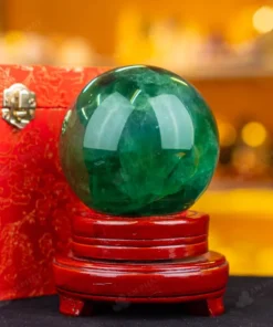 Quả Cầu Thạch Anh Xanh - Fluorite Xanh - 1,8kg - M187918