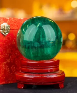 Quả Cầu Thạch Anh Xanh - Fluorite Xanh - 1,92kg - M1879192