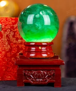 Quả Cầu Thạch Anh Xanh - Fluorite Xanh 4A - 2,56kg - M1879256