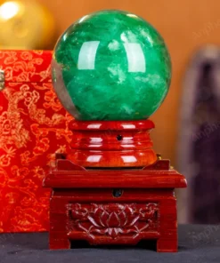 Quả Cầu Thạch Anh Xanh - Fluorite Xanh 4A - 2,56kg - M1879256