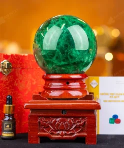 Quả Cầu Thạch Anh Xanh - Fluorite Xanh - 2,66kg - M1879266