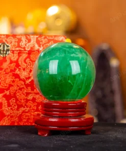 Quả Cầu Thạch Anh Xanh - Fluorite Xanh 4A - 2,69kg - M1879269