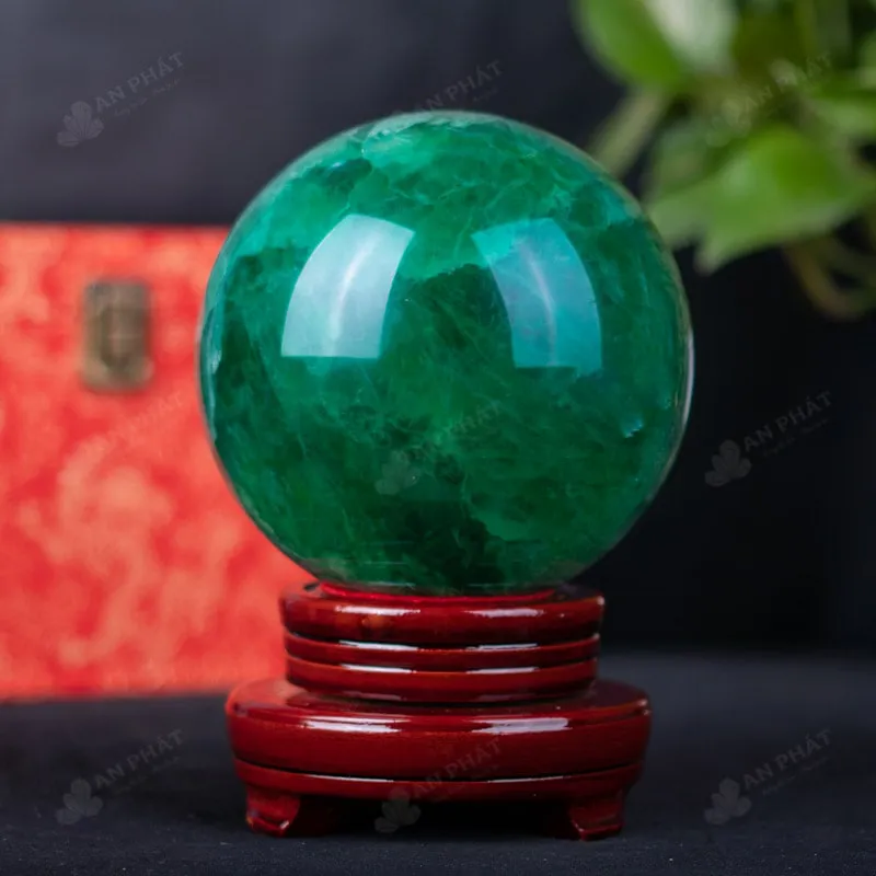 Quả Cầu Thạch Anh Xanh - Fluorite Xanh - 3,9Kg - M2272391