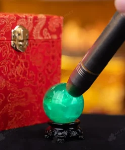 Quả Cầu Thạch Anh Xanh - Fluorite Xanh - 0,13Kg - M2650013