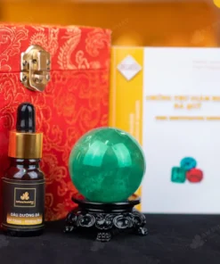 Quả Cầu Thạch Anh Xanh - Fluorite Xanh - 0,18Kg - M2650018