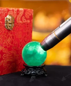 Quả Cầu Thạch Anh Xanh - Fluorite Xanh - 0,18Kg - M2650018