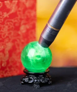 Quả Cầu Thạch Anh Xanh - Fluorite Xanh - 0,21Kg - M2650021