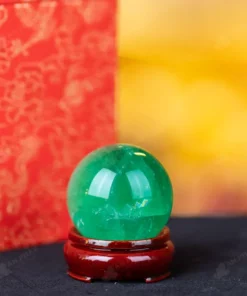 Quả Cầu Thạch Anh Xanh - Fluorite Xanh - 0,23Kg - M2650023