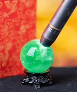 Quả Cầu Thạch Anh Xanh - Fluorite Xanh - 0,25Kg - M2650025