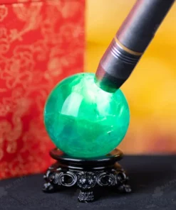 Quả Cầu Thạch Anh Xanh - Fluorite Xanh - 0,35Kg - M2650035