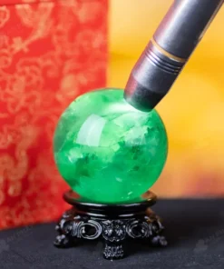 Quả Cầu Thạch Anh Xanh - Fluorite Xanh - 0,41Kg - M2650041