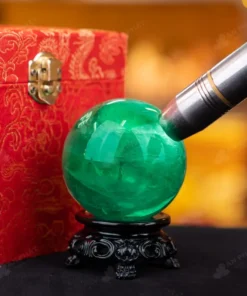 Quả Cầu Thạch Anh Xanh - Fluorite Xanh - 0,488Kg - M26500488