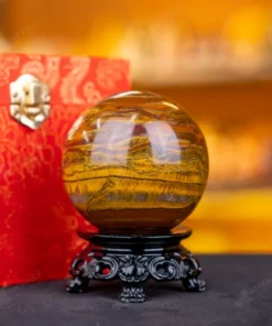 Quả Cầu Phong Thủy Đá Mắt Hổ - 0,67kg - M2769067